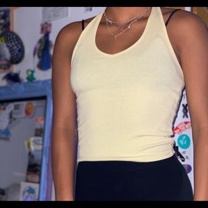 BACKLESS YELLOW TANK